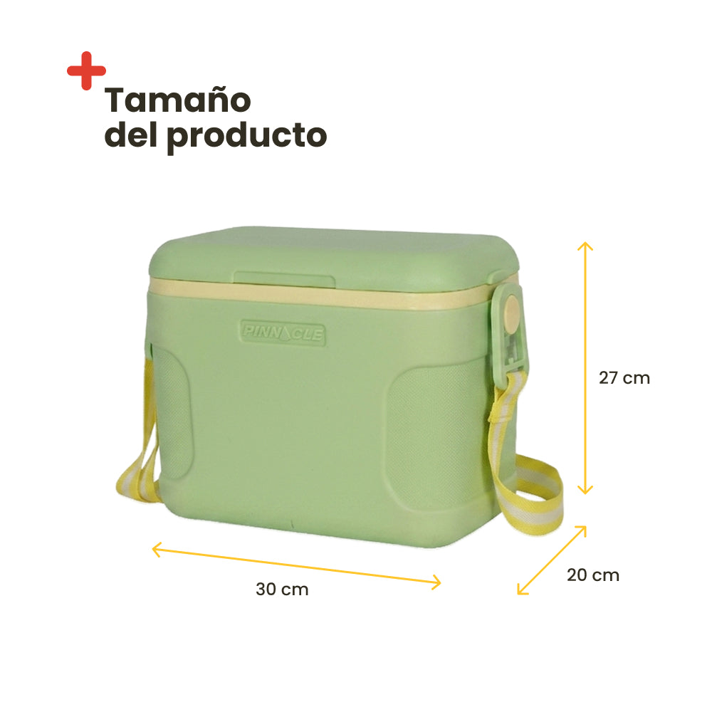 Nevera Portatil Retro Verde 8L