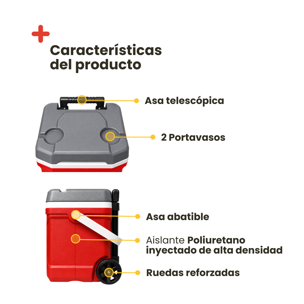 Nevera portátil Latitude 16 Roller
