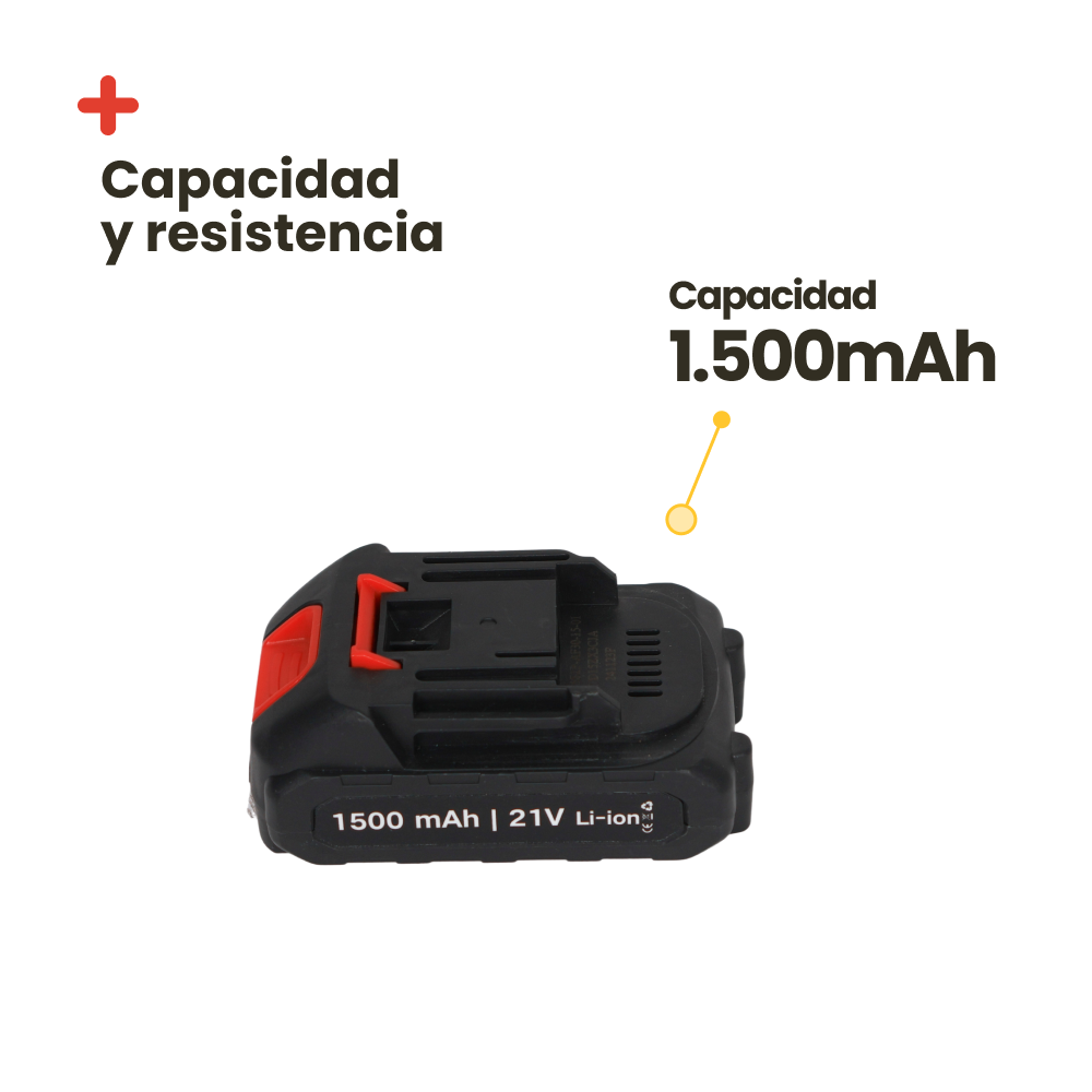 Bateria extra sopladores y sierra