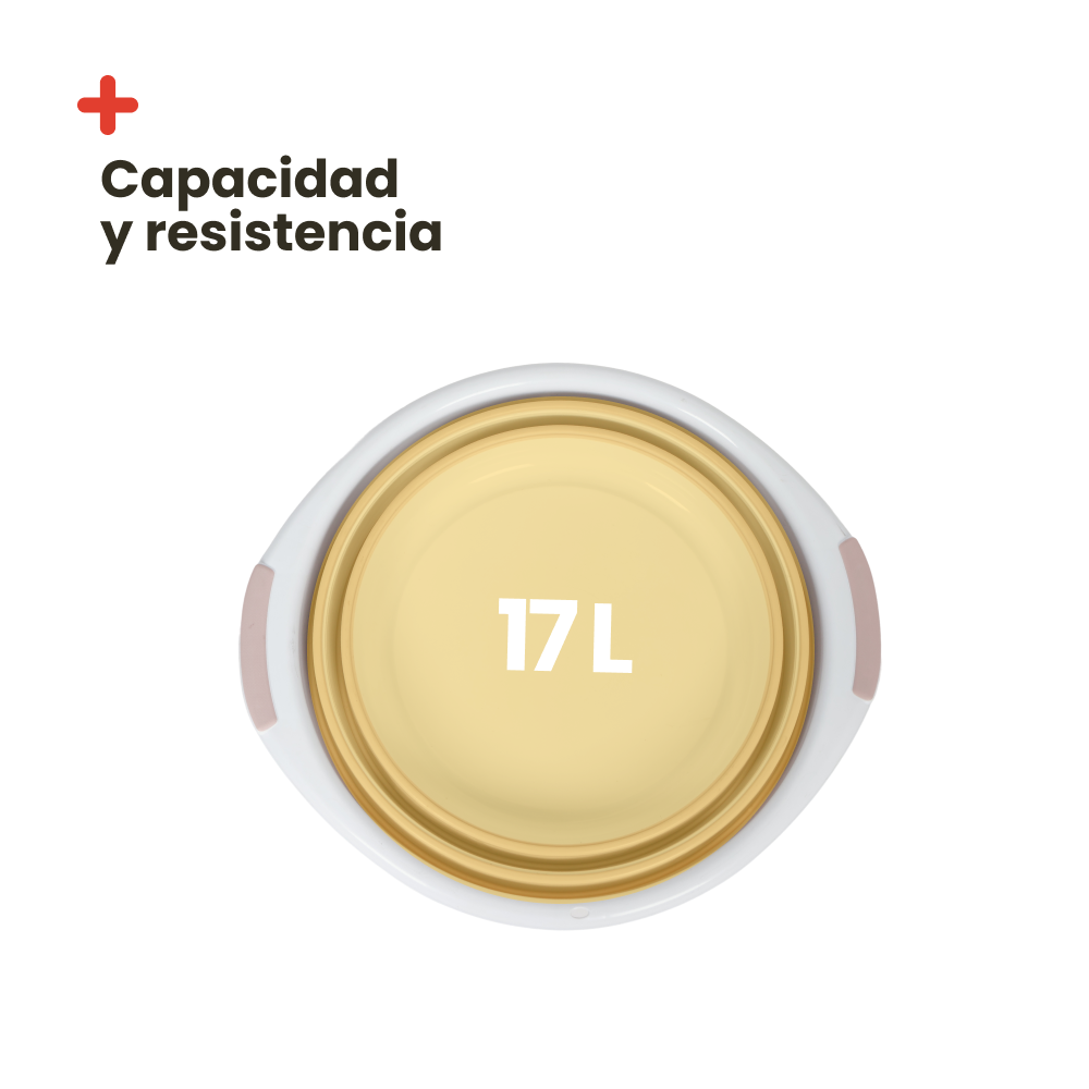 Palangana plegable 17L