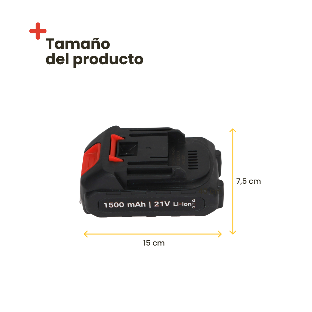 Bateria extra sopladores y sierra