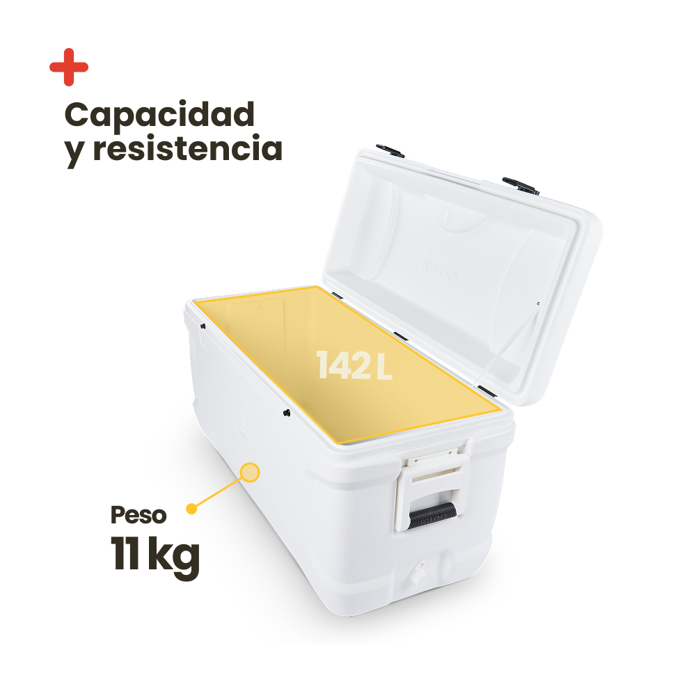 Nevera portátil Igloo Marine Contour 150. 142L