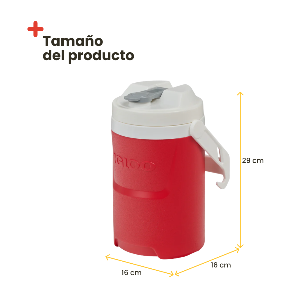 Termo Igloo Sport de 2 Litros Azul y Rojo