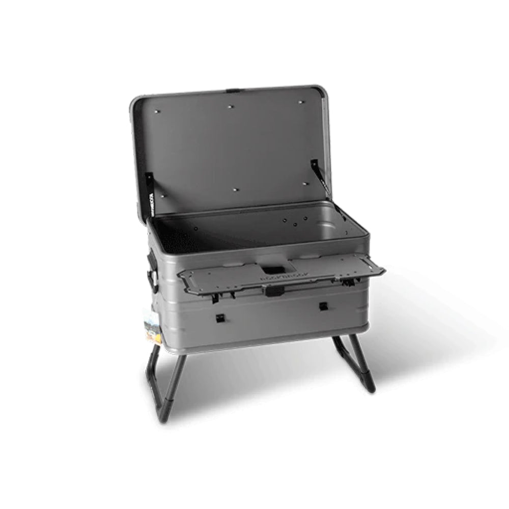 Caja de almacenamiento multifunción. 50L Gris