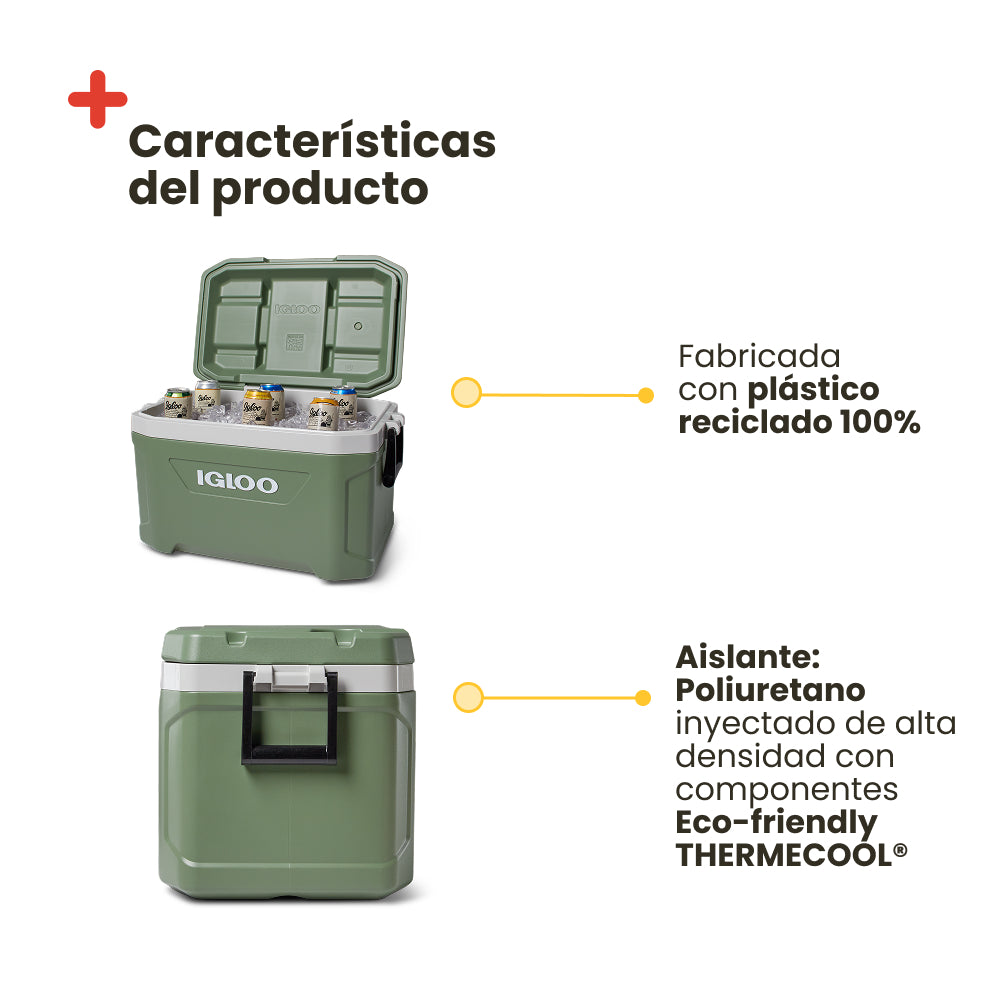 Nevera portátil Latitude 52 EcoCool. 49L