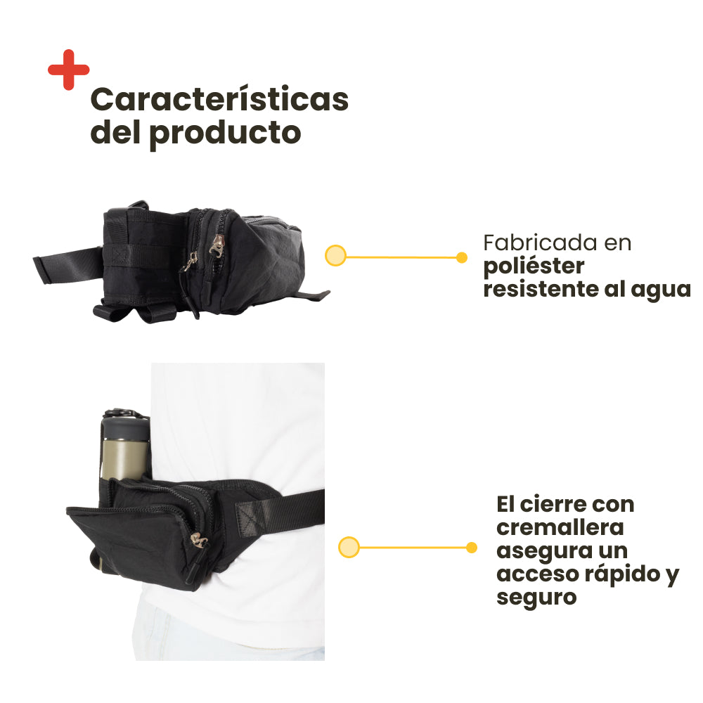 Riñonera de Hidratación Impermeable para Running y Outdoor Inuitz