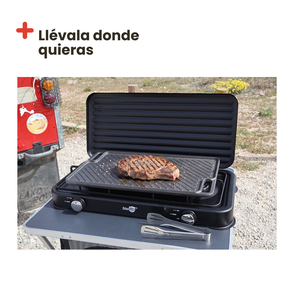 Plancha/Grill para Hornillo de gas