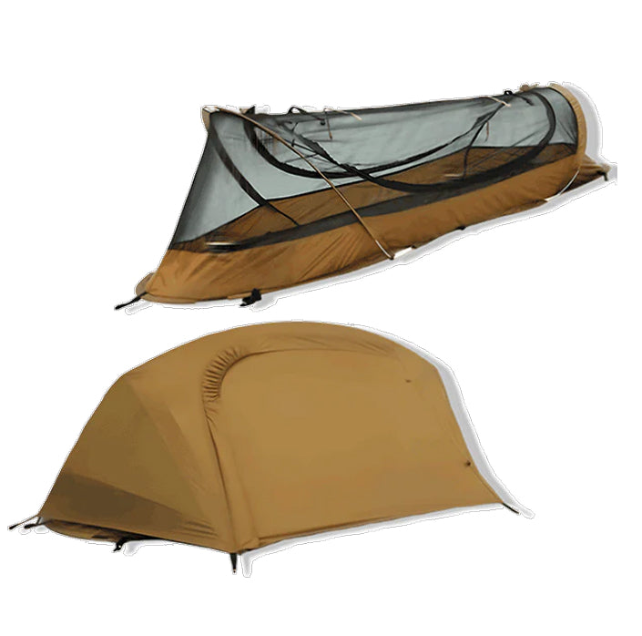 Tienda de campaña individual ultraligera - Camping