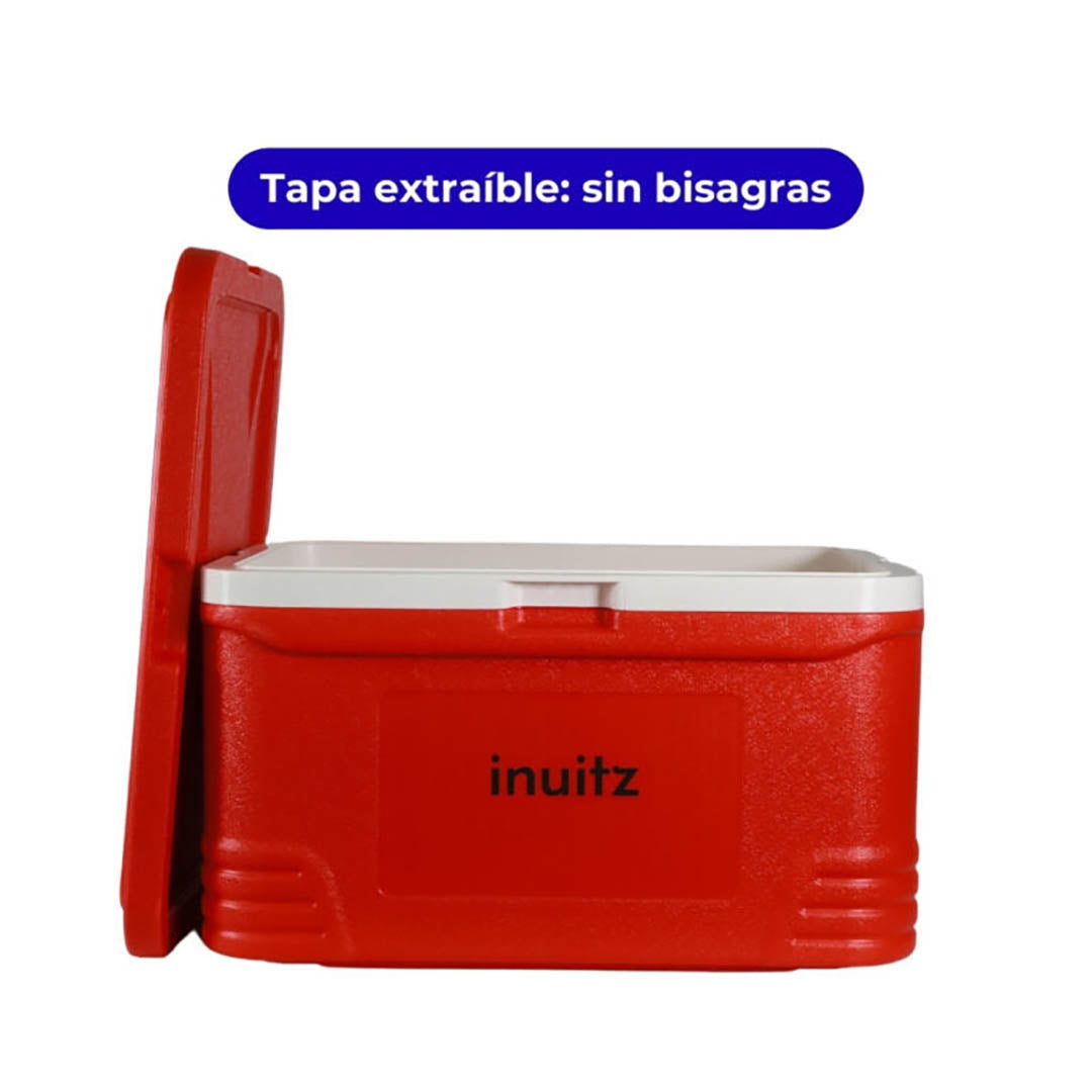 Nevera portátil Inuitz Red 48L