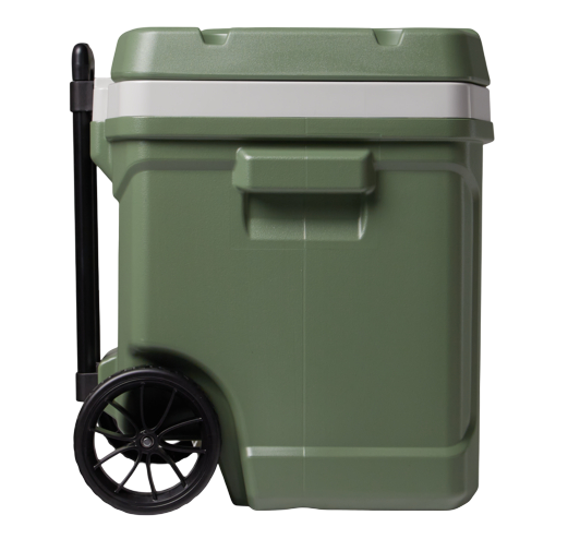 lateral Nevera portatil con ruedas igloo 60 litros