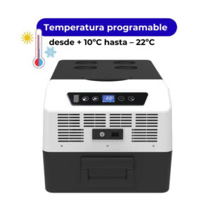 nevera/congelador 15L temperatura