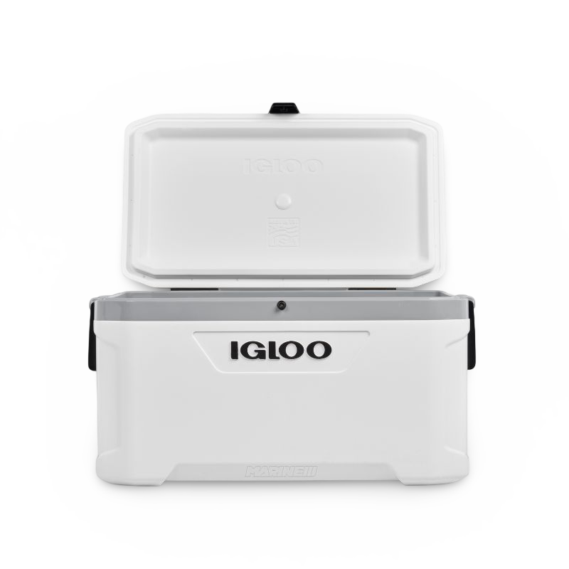 nevera portatil igloo marine 100 frontal abierta