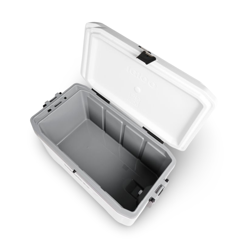 nevera portatil igloo marine 100 lateral abierto