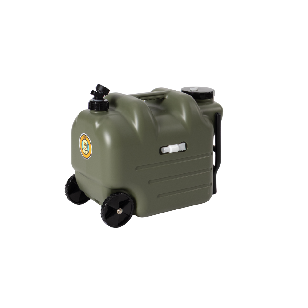 Depósito de Agua Portátil 28L con Ruedas Inuitz