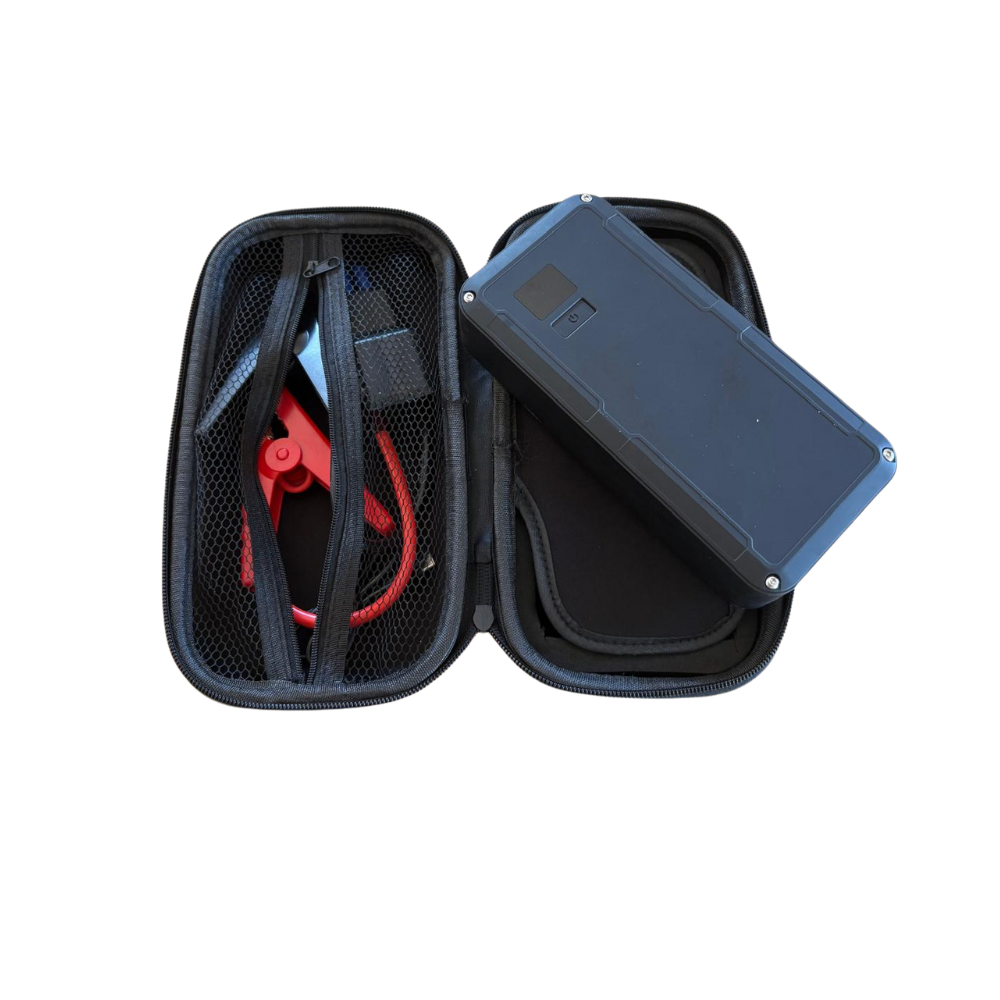 Jump Starter Arrancador de Baterías Portátil Inuitz - 1200A para Coche, Moto y Camión con Power Bank 100W, Carga Rápida Type-C y Linterna LED