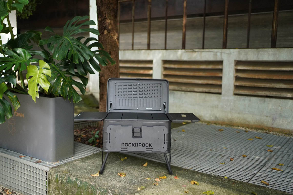 Caja almacenamiento 50l inuitz multifuncion negra