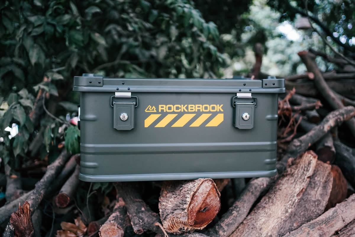 caja almacenamiento verde exterior inuitz