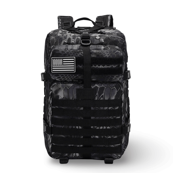 Mochila táctica militar negra
