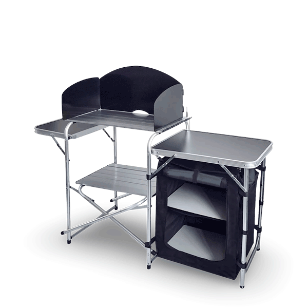 mueble de cocina para camping inuitz plegable