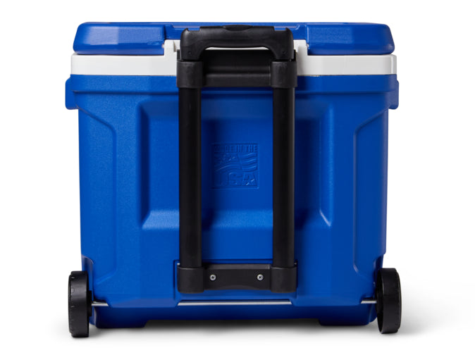 Glacière rigide bleue Igloo Profile Roller 28 avec roulettes
