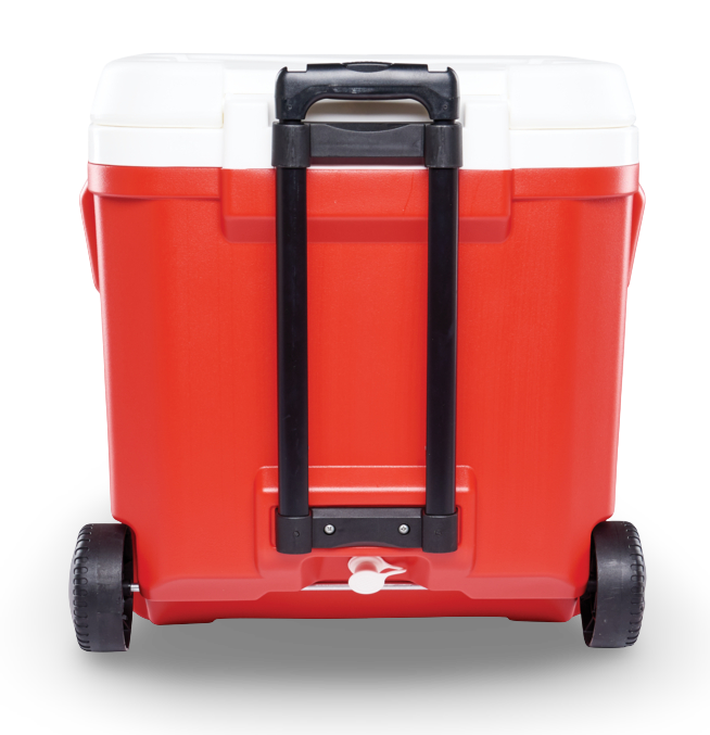 nevera con ruedas igloo detras