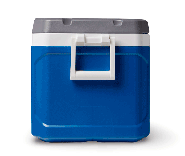 nevera portatil igloo 49 litros azul asa