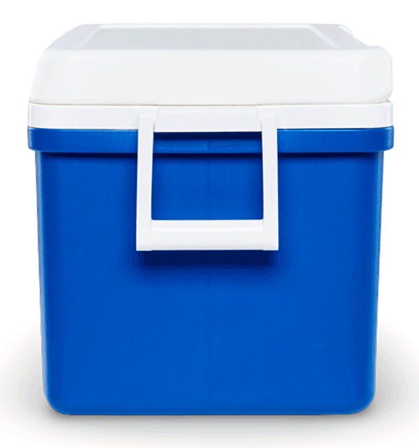 nevera portatil igloo laguna 48 azul lateral