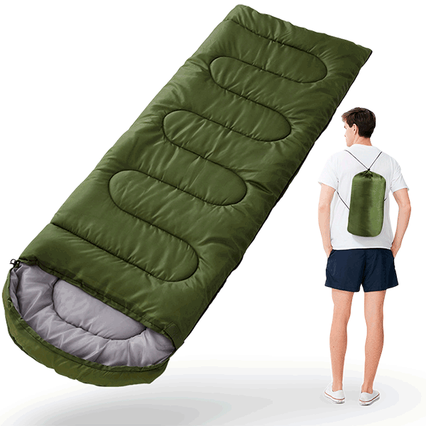 saco de dormir para adultos inuitz verde