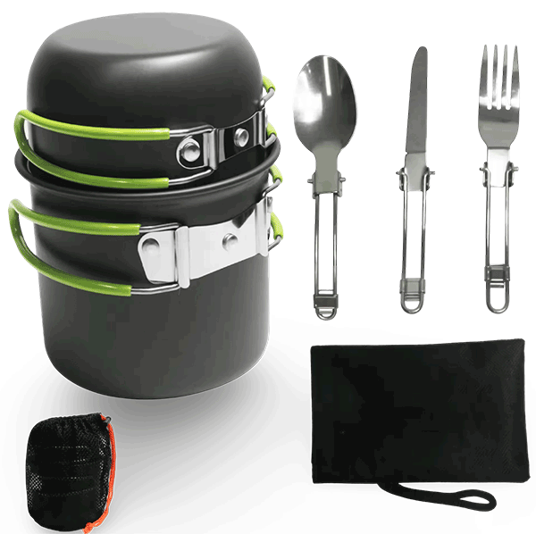 Set cocina antiadherente plegable Inuitz