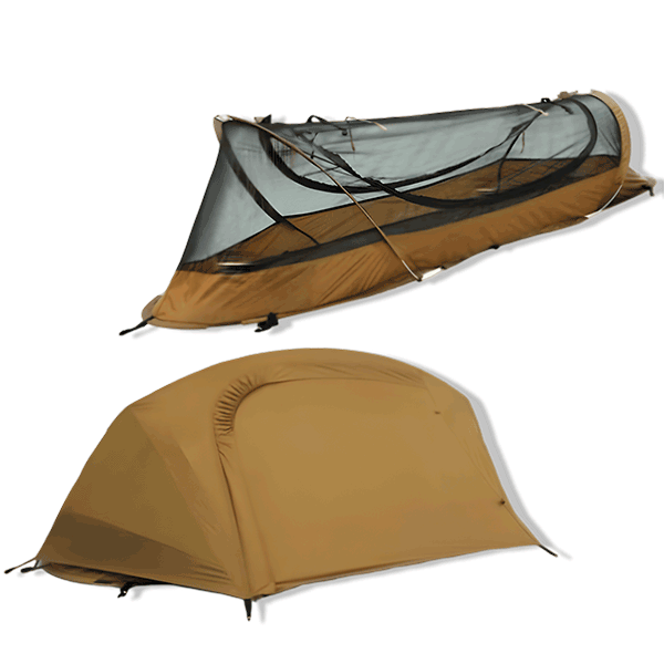 Tienda de campaña individual ultraligera