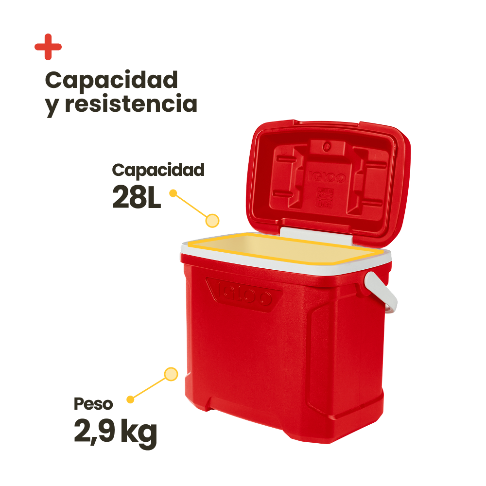 Nevera Portatil Igloo Profile 30 Roja