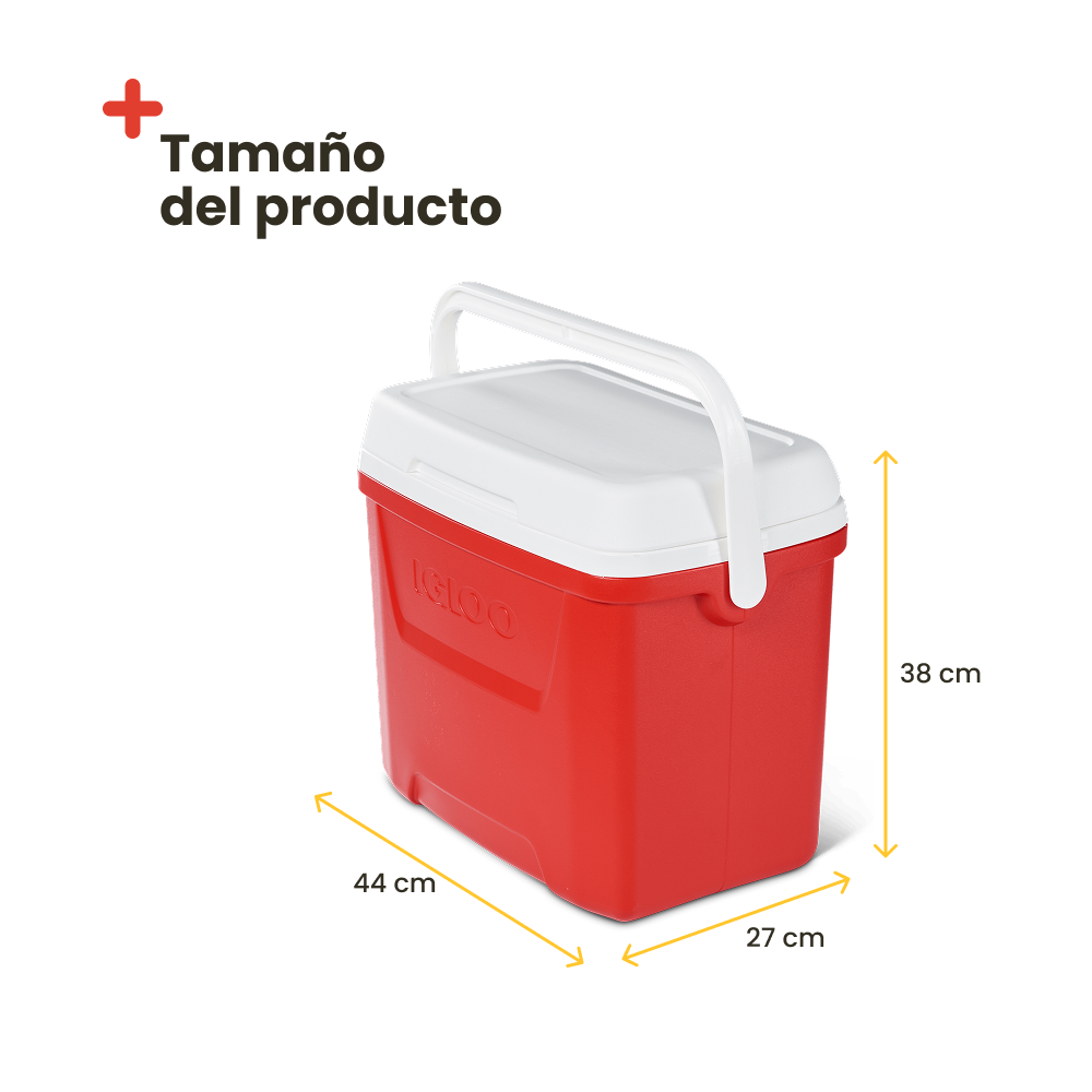 NEVERA PORTÁTIL IGLOO LAGUNA 28 ROJA