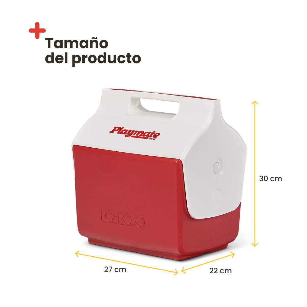Nevera Portátil IGLOO PLAYMATE PAL Roja, 6 litros
