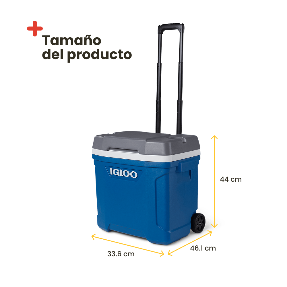 Nevera portátil Igloo Latitude 30 Roller. Azul