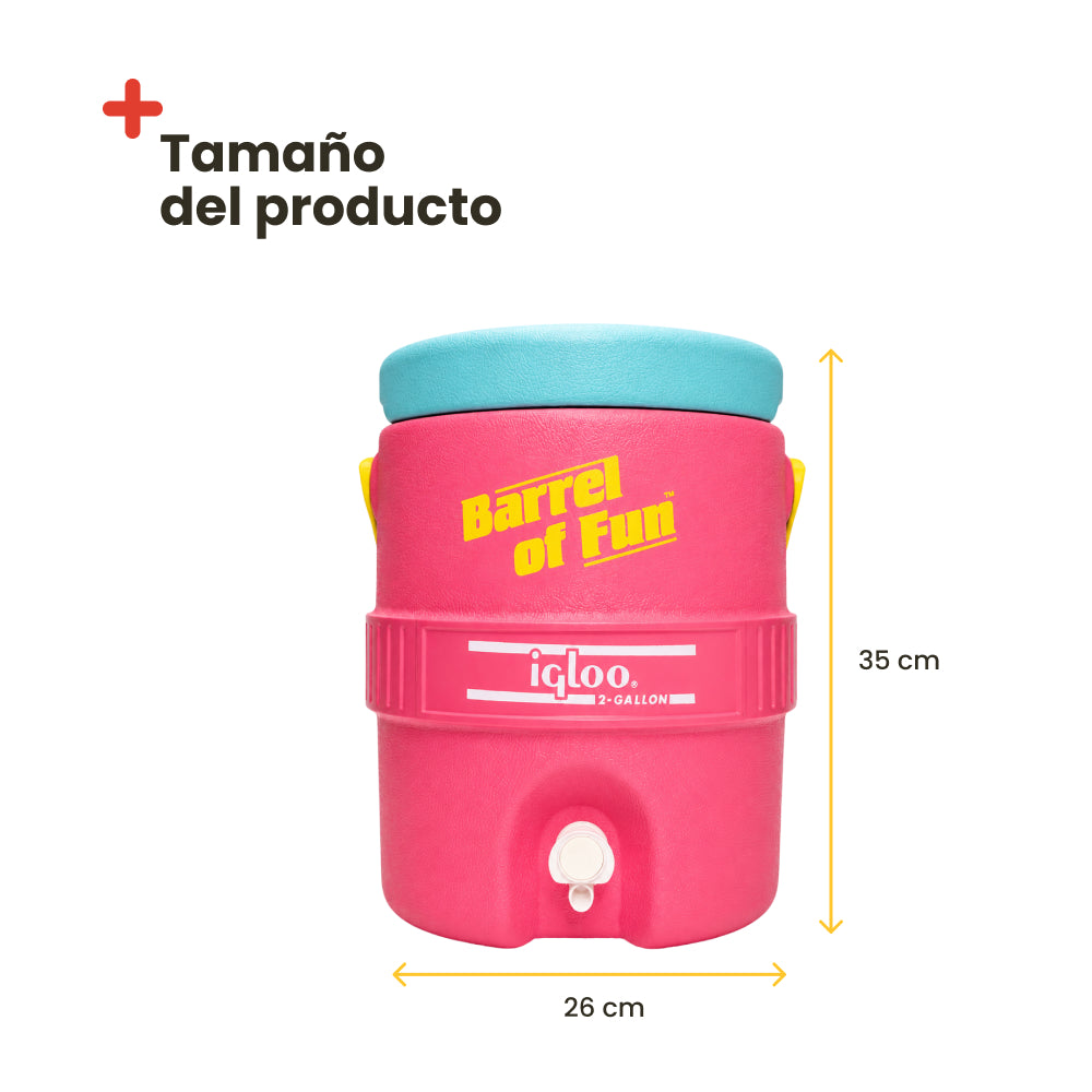 Termo Igloo Retro Rosa