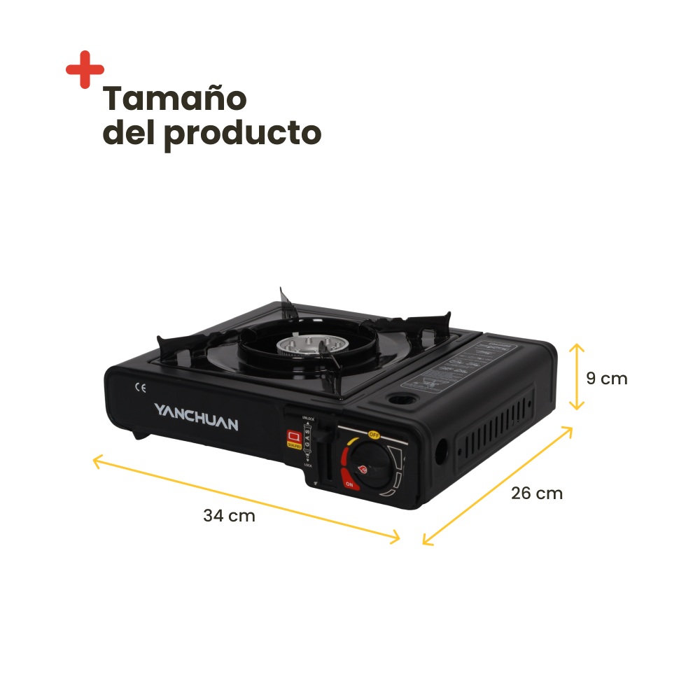 Hornillo de gas portátil