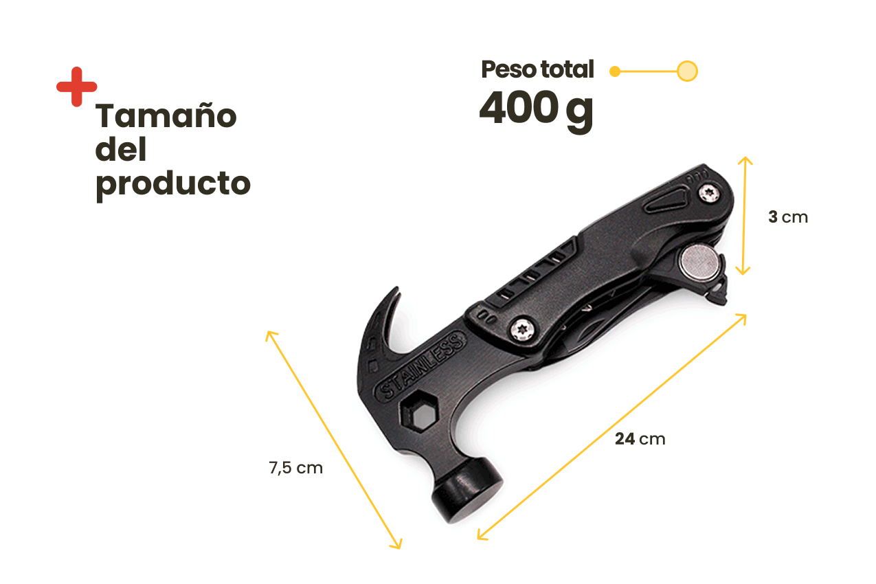 Multiherramienta 12 en 1