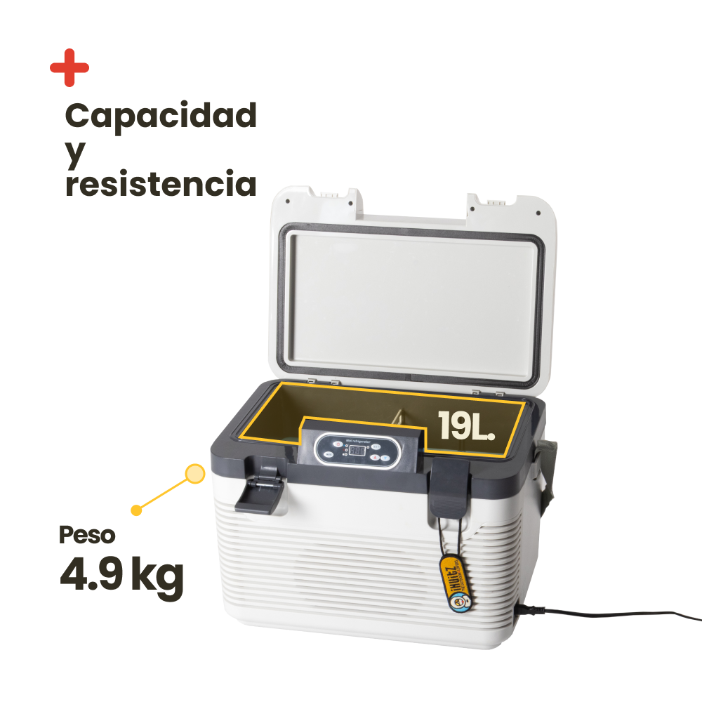 Nevera Portátil Inuitz Termoelectrica 19 litros 12/220V