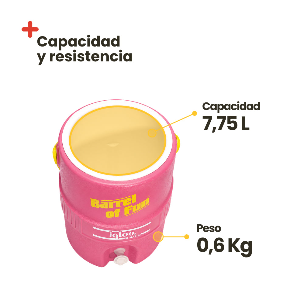 Termo Igloo Retro Rosa