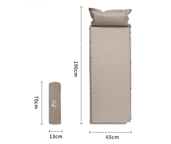 Colchoneta individual de hinchado automático