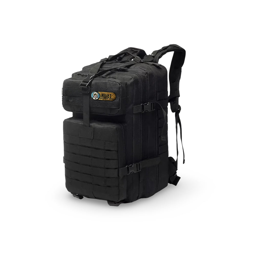 Mochila Táctica estilo Militar. 56L Negra
