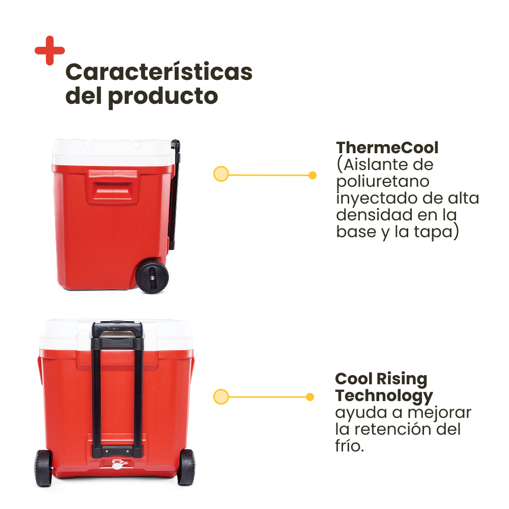 IGLOO LAGUNA 60 ROLLER ROJA