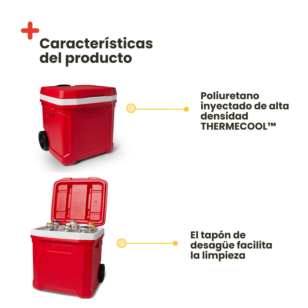Nevera portátil Igloo Profile Roller 60