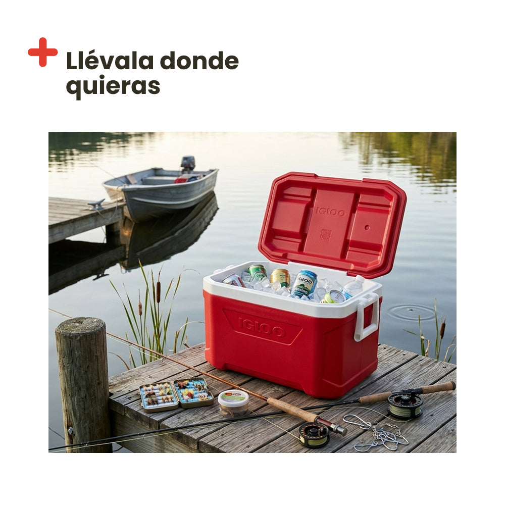 Nevera portátil Igloo Profile 50 Roja