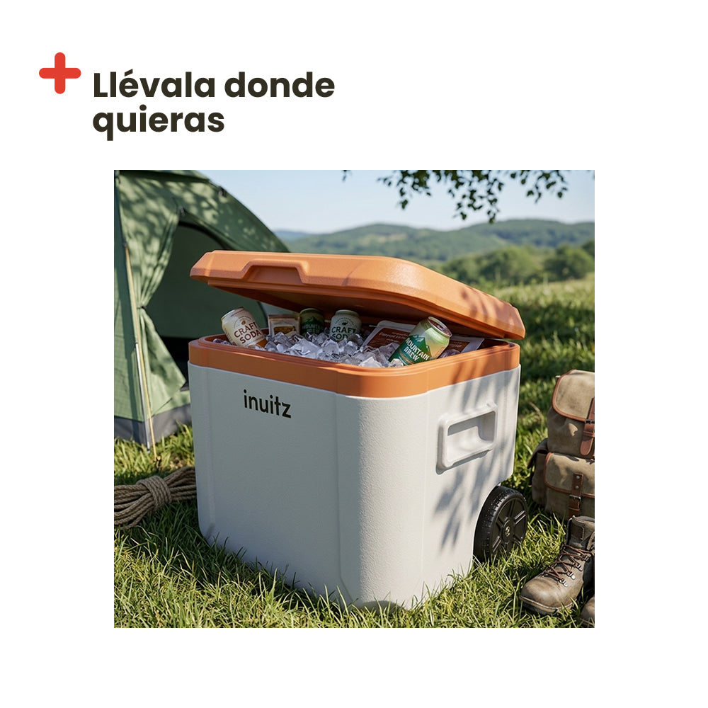 Nevera Portátil con Ruedas INUITZ Island Roller 30 Litros