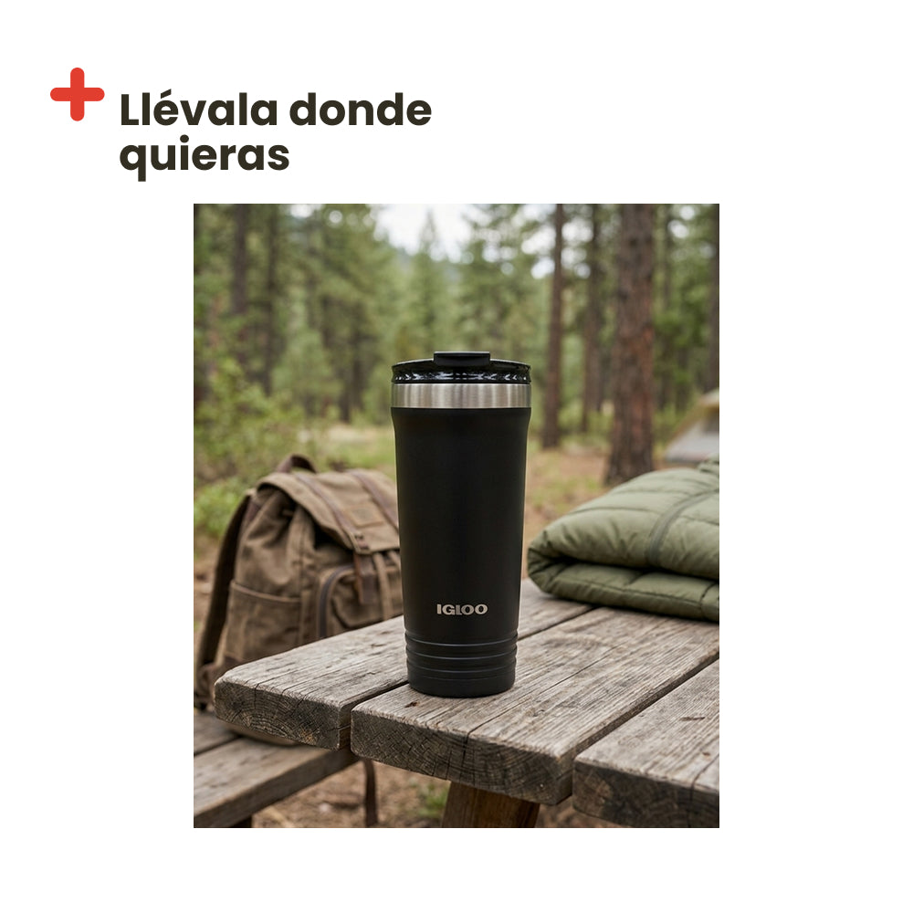 Botella Igloo TMBLR 650ml. Negra