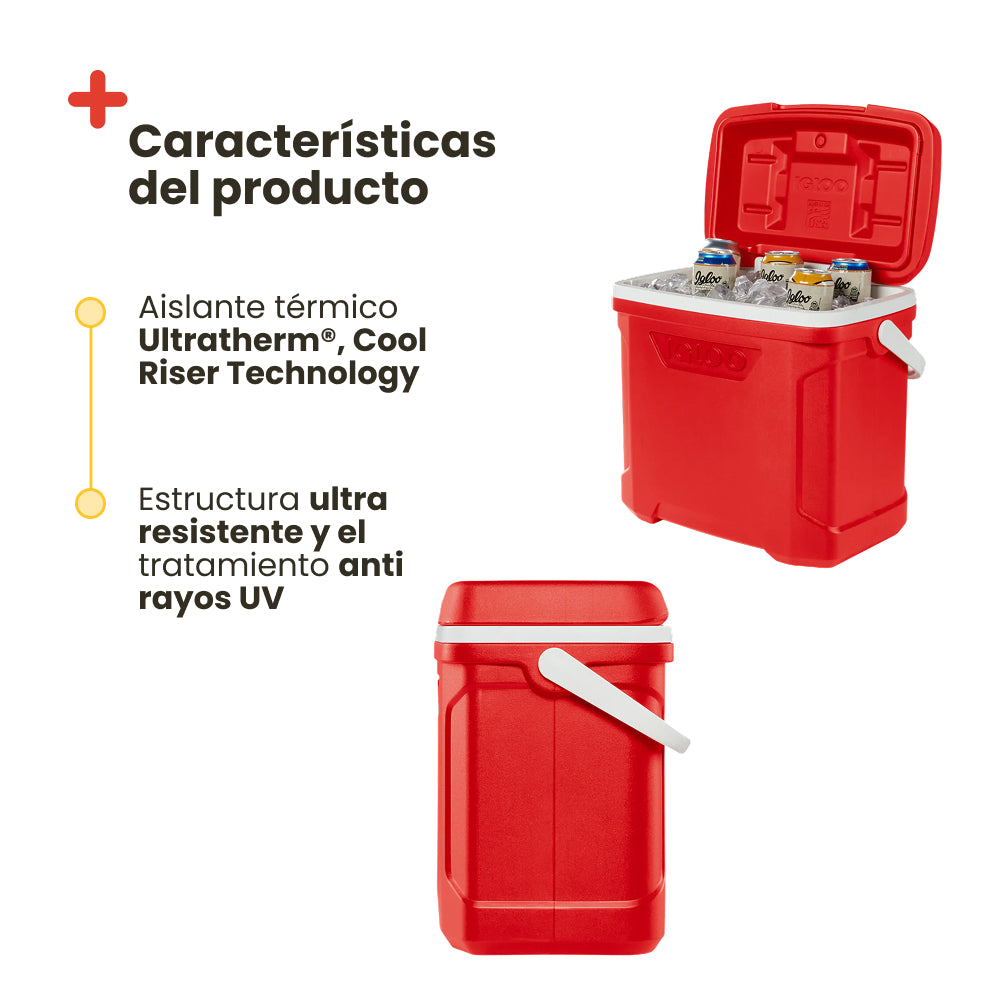 Nevera Portatil Igloo Profile 30 Roja