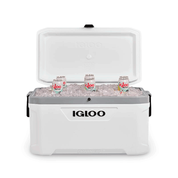 nevera portatil igloo marine 100 con hielo