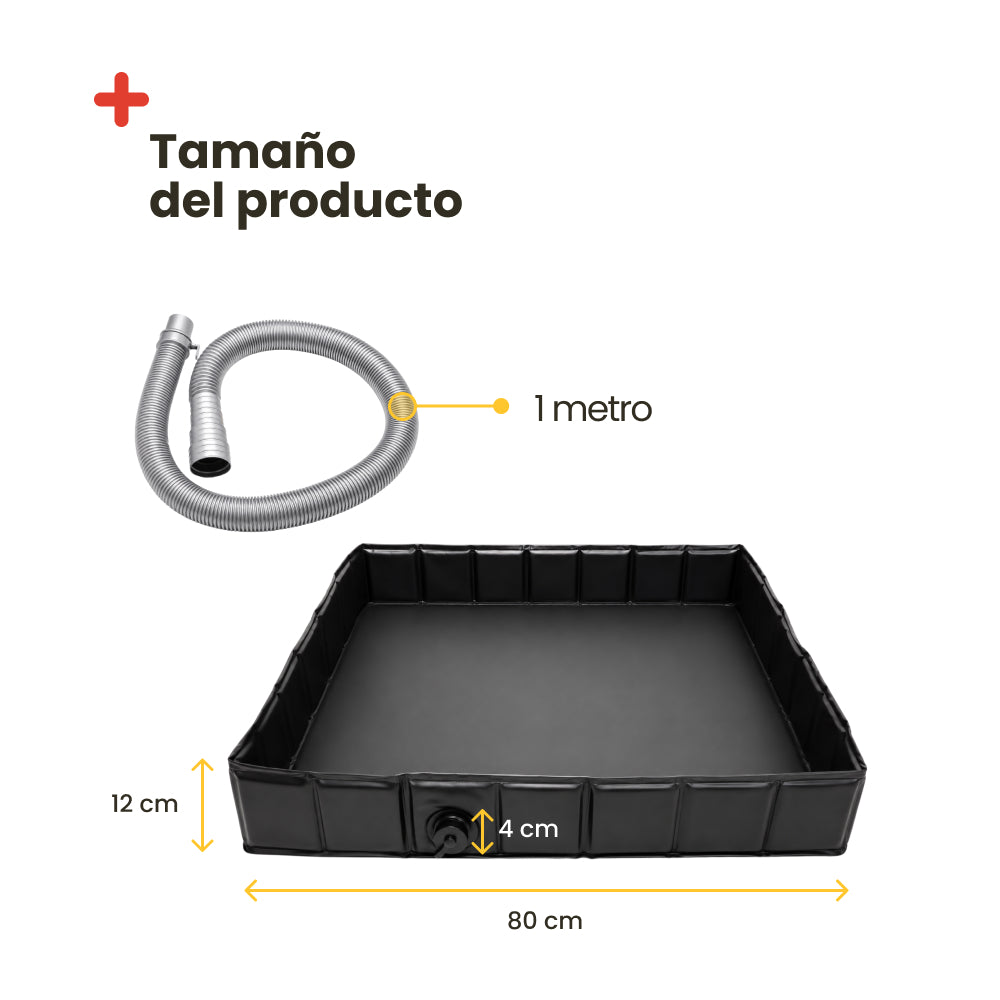 Base de ducha plegable