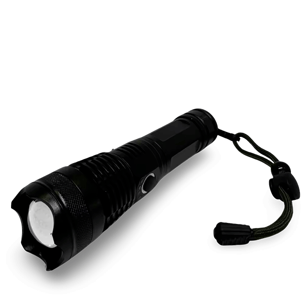 linterna zoom telescopico